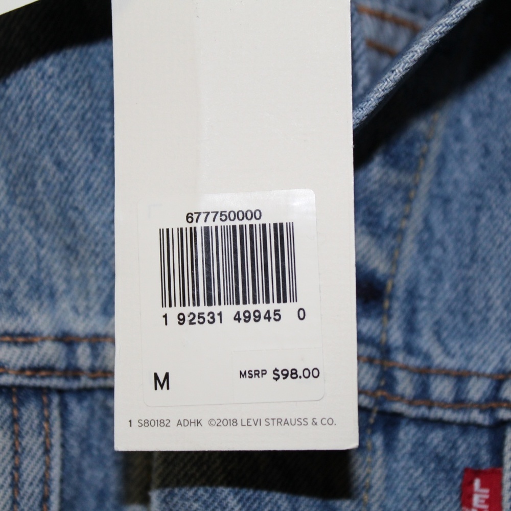Levi's Denim Trucker Inside Out Jacket Retro RARE! - Picture 6 of 8